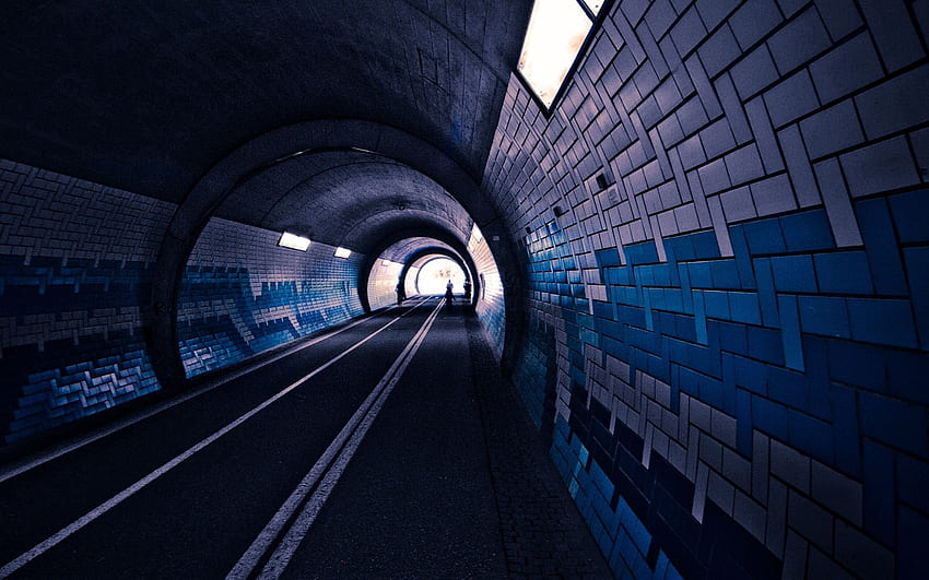都市、都市、鉄道、トンネル、地下鉄、地下鉄、メトロ 高画質の壁紙