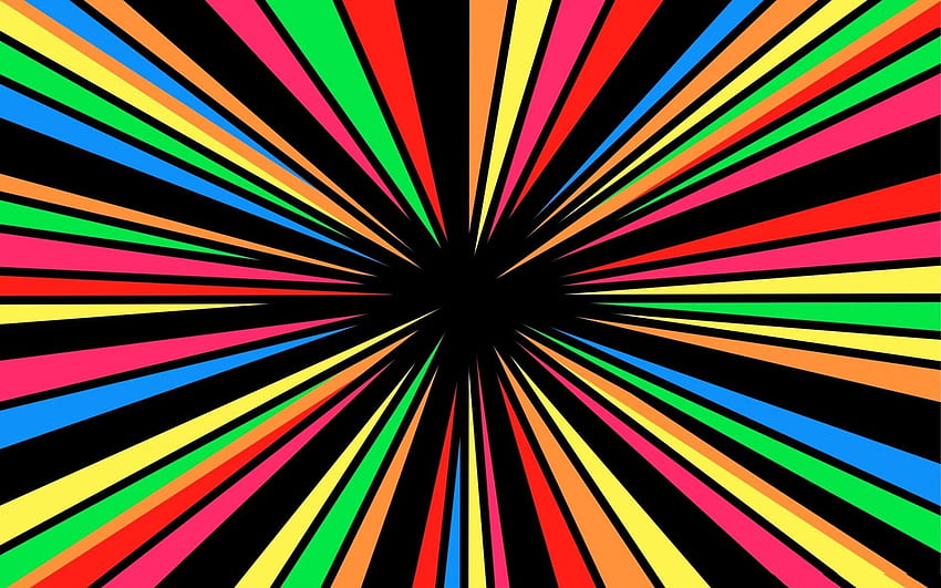 Abstract Rainbows Vortex Colorful HD wallpaper