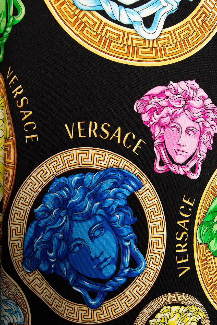 Bluza z głową Meduzy Versace, Versace Medusa Tapeta na telefon HD