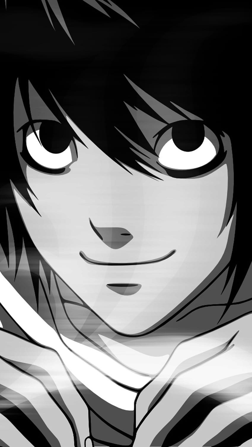 L Lawliet, Smiley Face, anime series HD phone wallpaper | Pxfuel