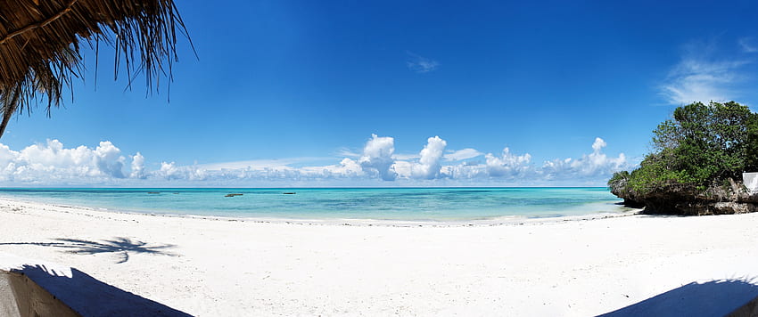 Słoneczny Brzeg Ultrawide - 3440 X 1440 Plaża -, Słoneczne Plaże Tapeta HD