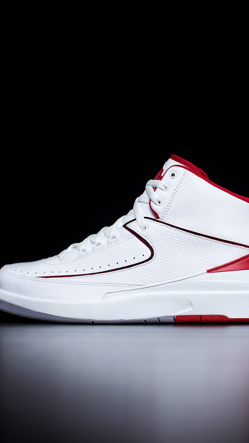 Jordan 1, Red White, Shoes HD phone wallpaper