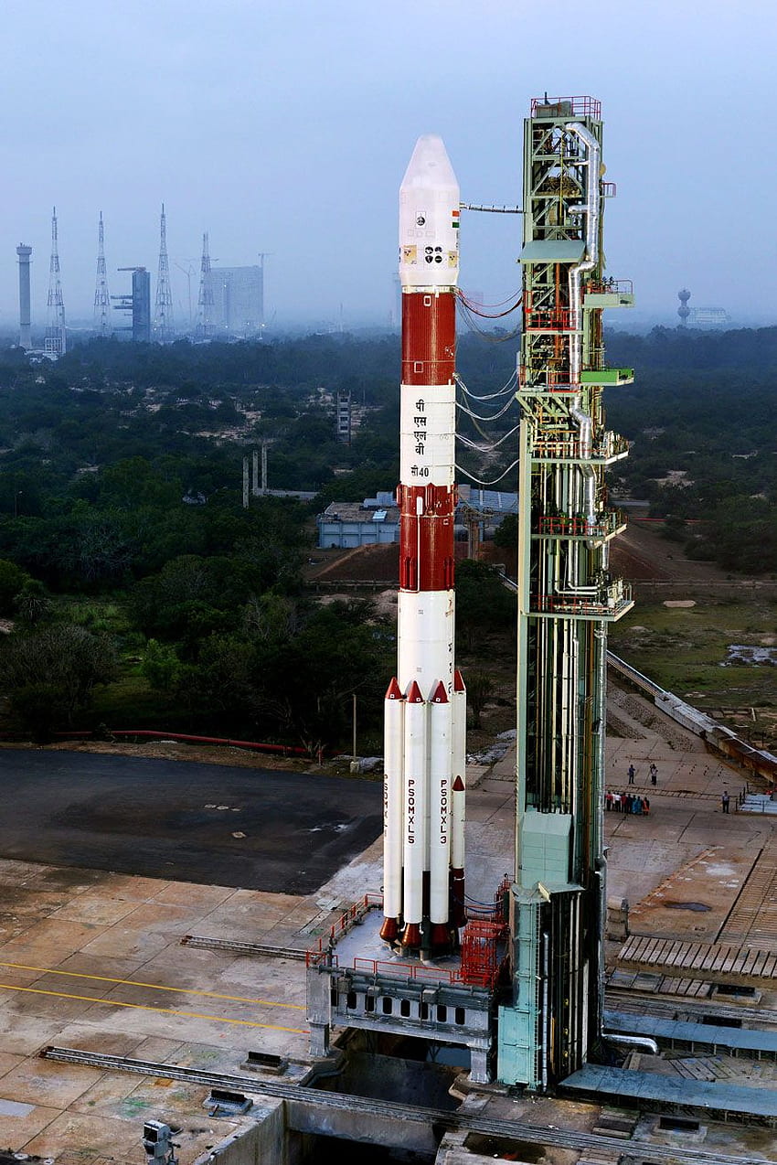 ISRO Lança Seu 100º Satélite PSLV C40; Ver Papel de parede de celular HD