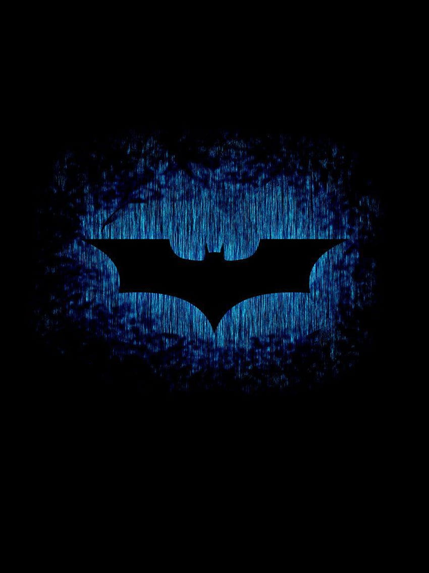 Logotipo de Batman Dark Knight, Stock fondo de pantalla del teléfono