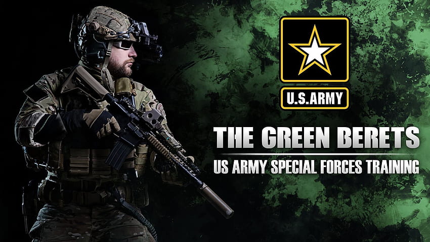 Boinas Verdes - Entrenamiento de Fuerzas Especiales del Ejército de EE. UU. fondo de pantalla
