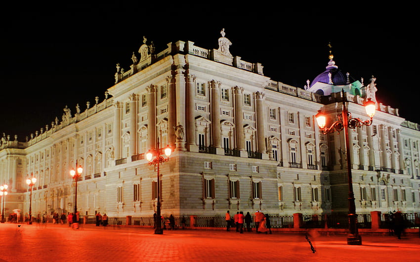 Palazzo Reale di Madrid, via Madrid Sfondo HD