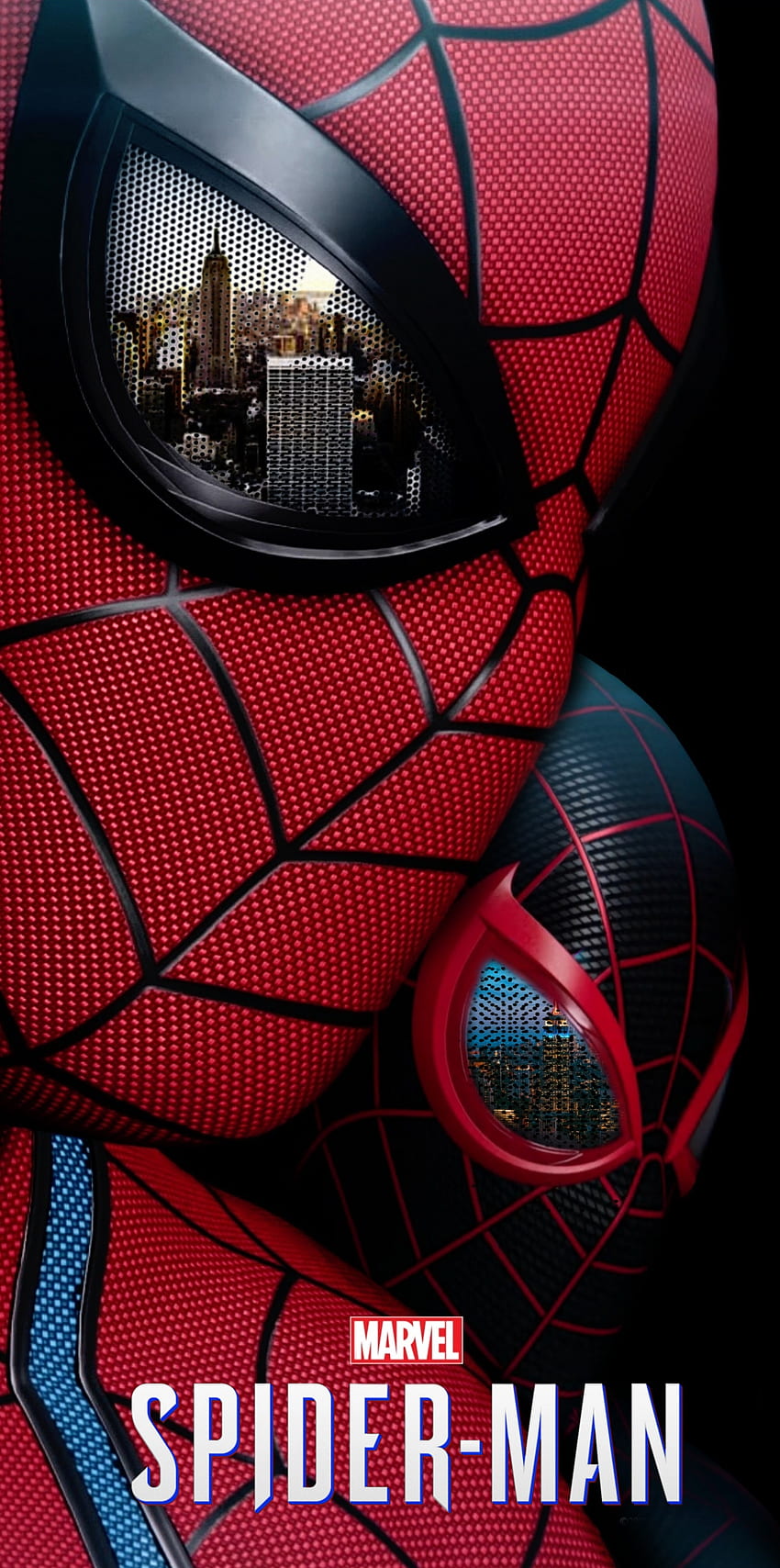 Marvel's Spider-Man 2, автомобилен екстериор, фар, marvel, направено от фенове, човек паяк HD тапет за телефон