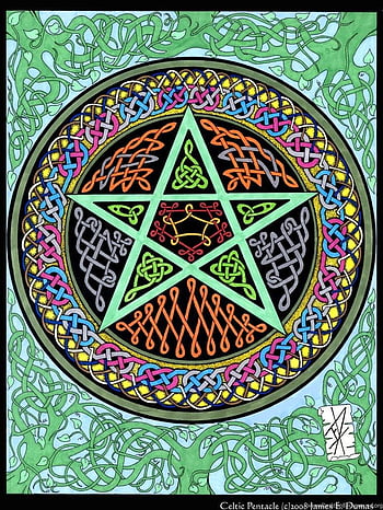 Celtic Pentagram Wallpaper