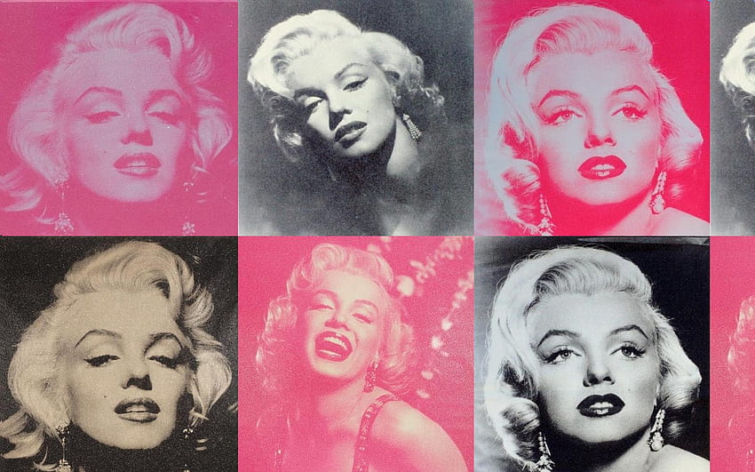 Marily Monroe, Marilyn Monroe, Russell James, Grafik, Kunst HD-Hintergrundbild