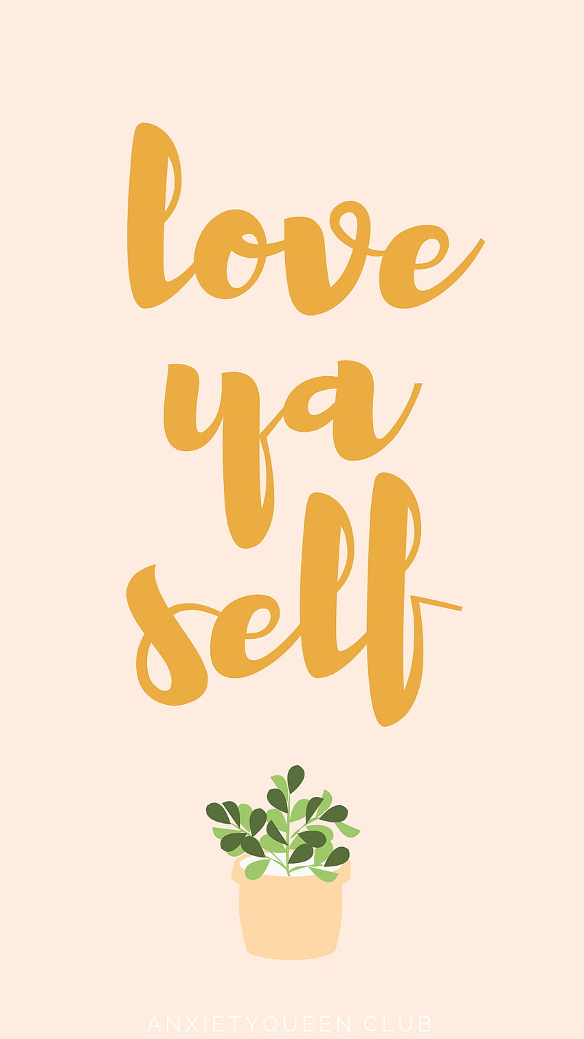 Anxiety Queen Club - Self Care Routine I found on the Internet HD phone wallpaper