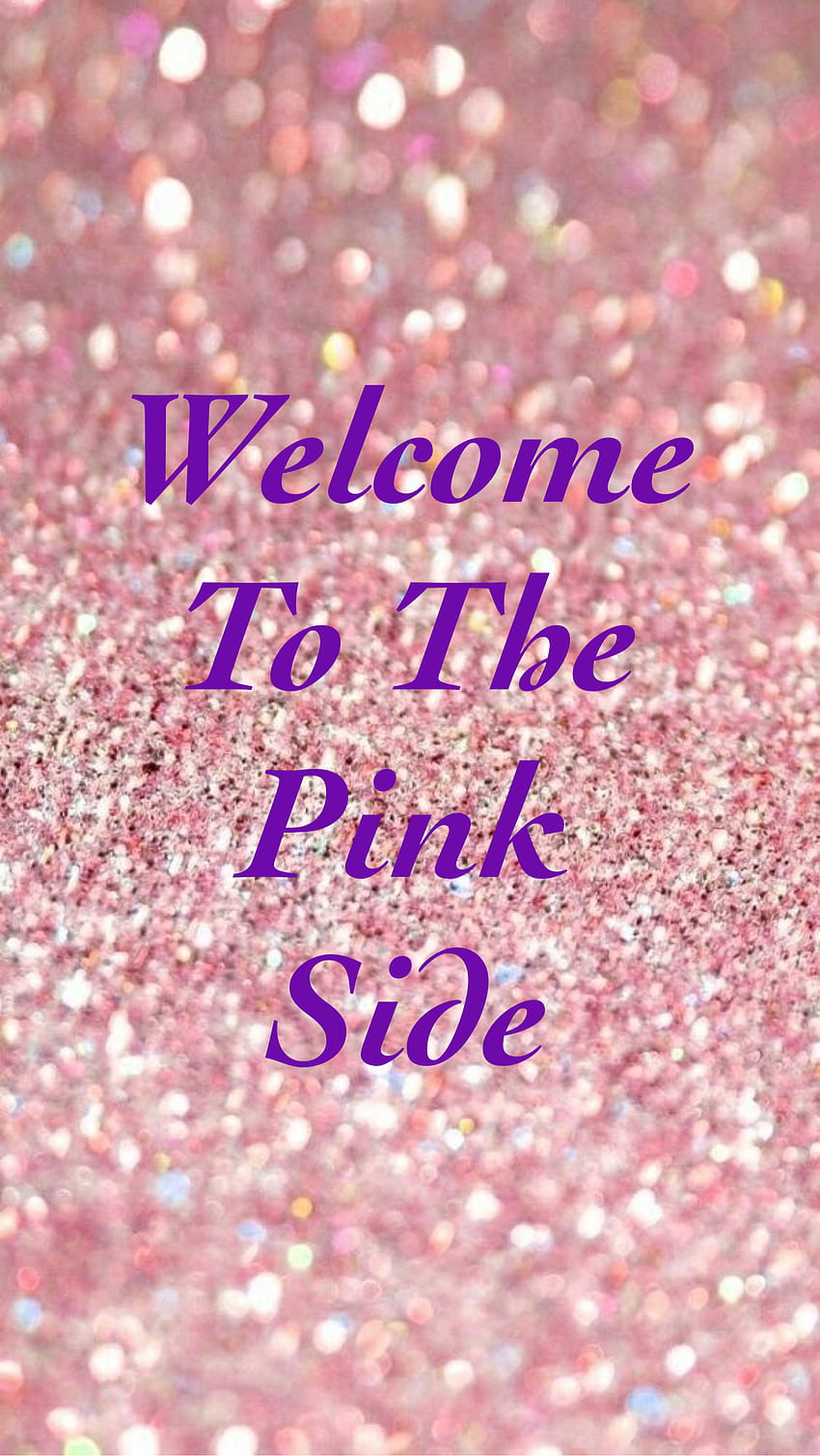 Inspirierend süß, mädchenhaft, Glitzer, Pink, - Girly Glitter süß, süß willkommen HD-Handy-Hintergrundbild