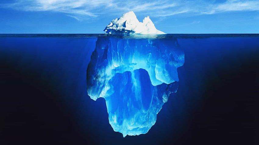 Eisberg-Hintergrund HD-Hintergrundbild
