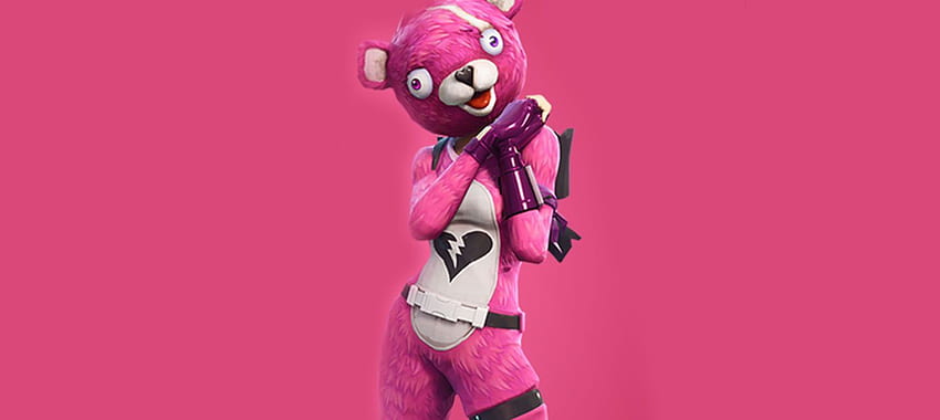 Ours Fortnite, Ours Rose Fortnite Fond d'écran HD