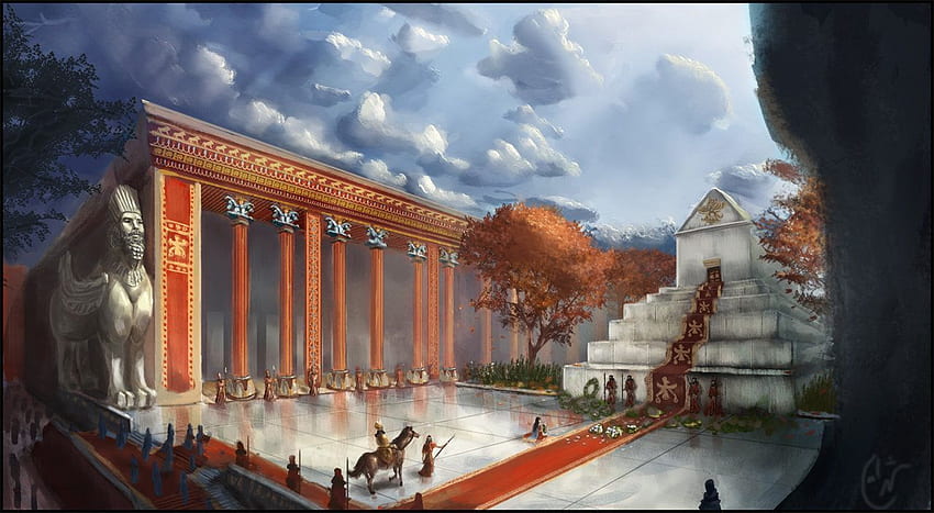 Pasargad: Grab von Kyros dem Großen HD-Hintergrundbild