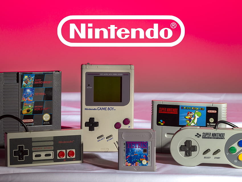Gray Nintendo Gameboy, Super Nintendo, Super Mario, gry retro • For You For & Mobile, 1600X1200 Retro Gaming Tapeta HD