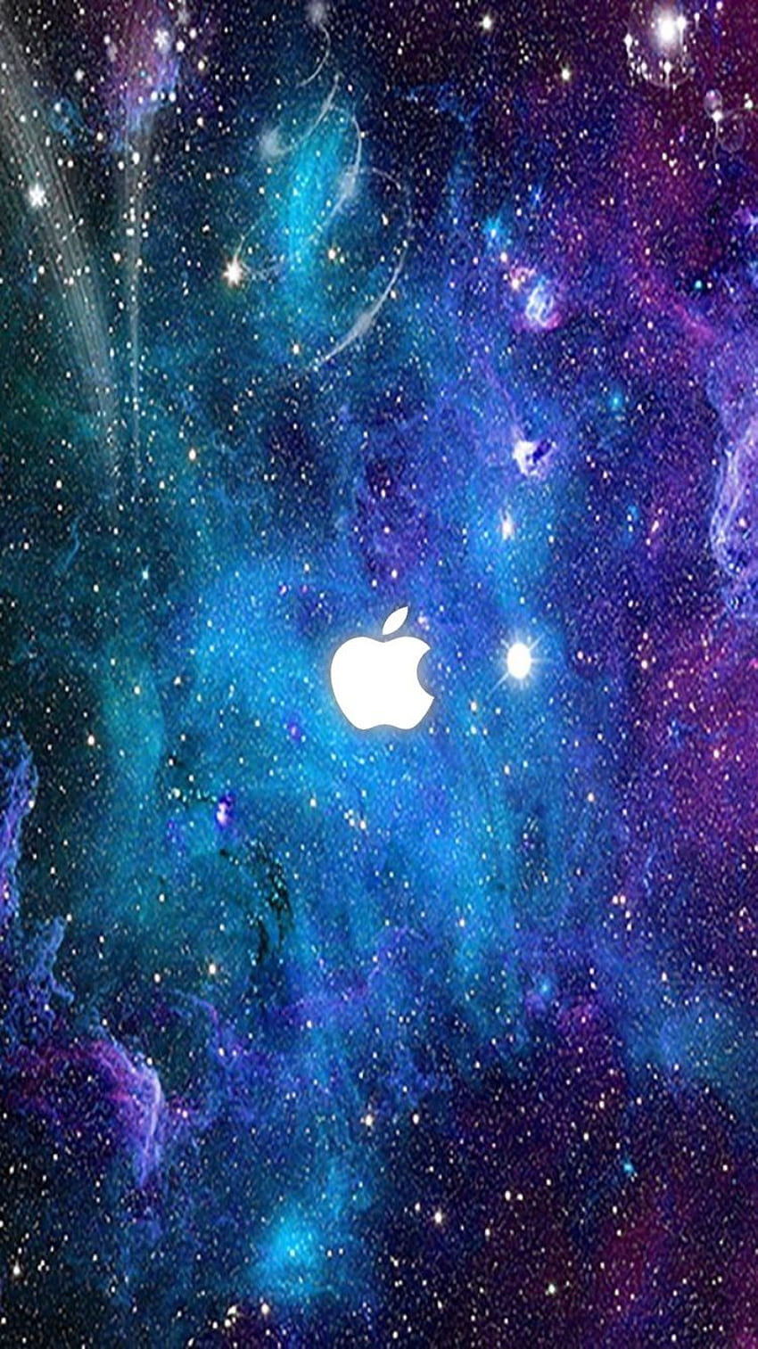 ve Apple logosu, Apple Logo Space ile Space iPhone 8 Plus'tan tasarruf edin HD telefon duvar kağıdı