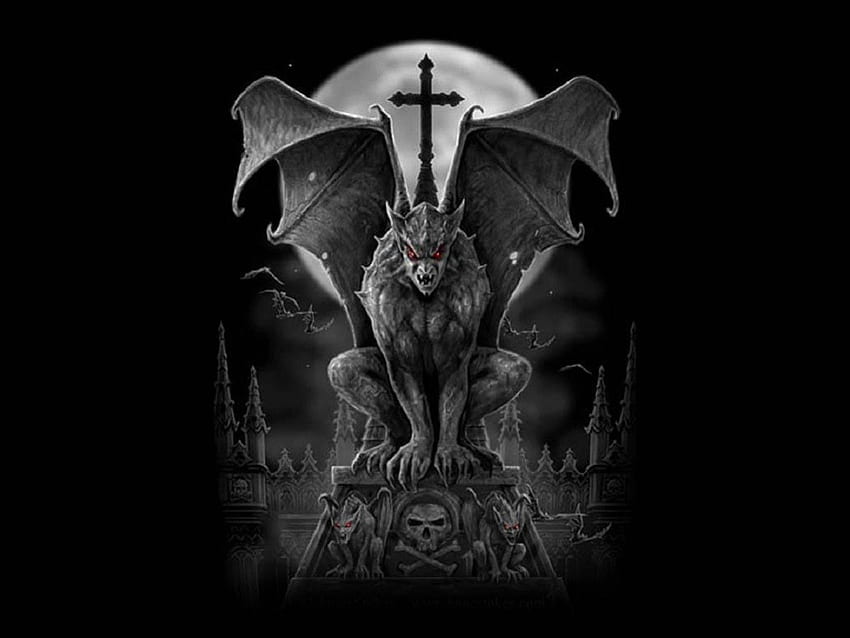 Gargoyle, Gothic, Beschützer, böse HD-Hintergrundbild