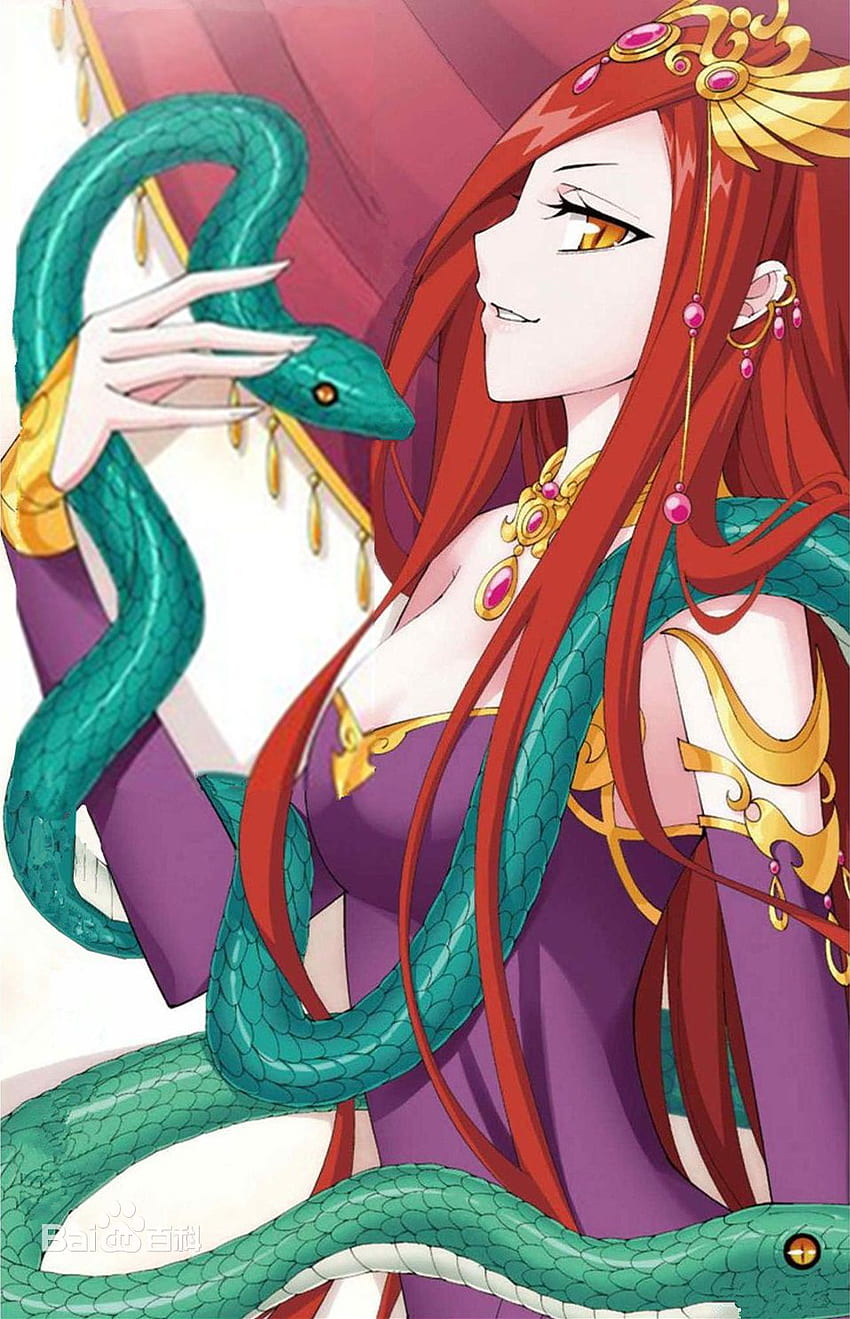 Cai Lin, Königin Medusa HD-Handy-Hintergrundbild