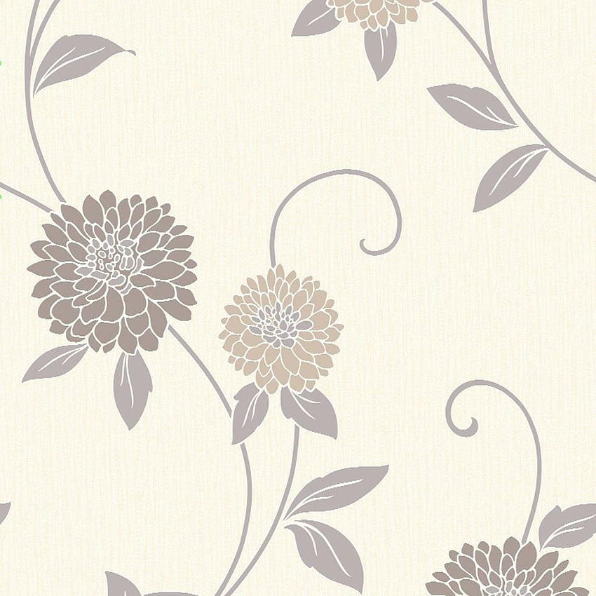 Arthouse Zara Neutral Floral . .uk, Beige Flower HD phone wallpaper