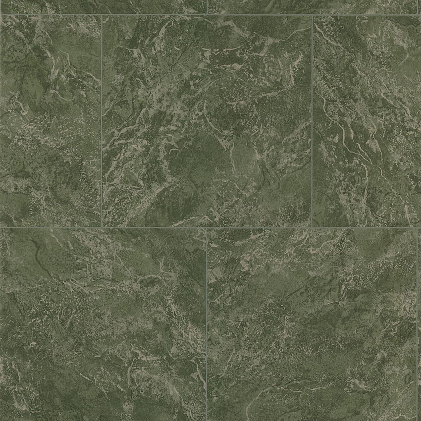 Brewster Dark Green Marble Tile HD phone wallpaper