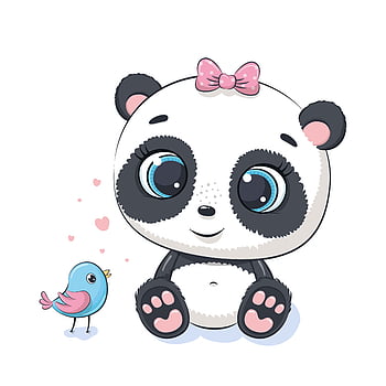 Cute Baby Animals PNG, JPG, PNG, 300 DPI. Illustrations. Design Bundles.  Cute panda cartoon, Baby panda bears, Baby panda HD phone wallpaper | Pxfuel