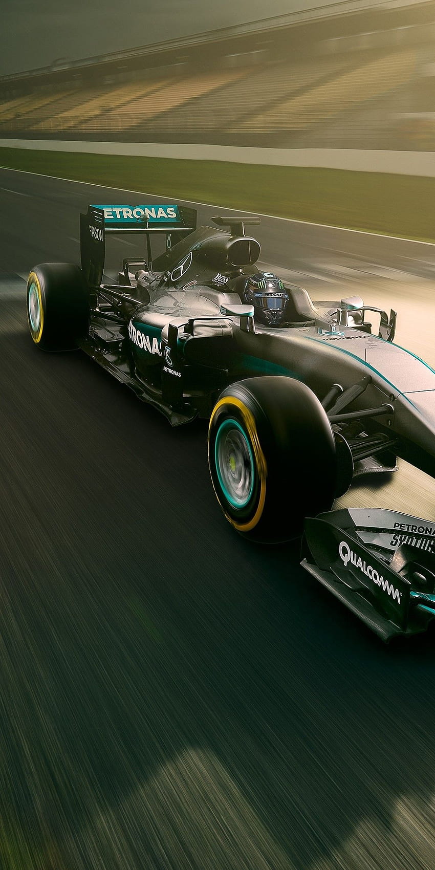 Mercedes Amg Petronas, Formuła 1, Wyścigi, Mercedes F1 Tapeta na telefon HD
