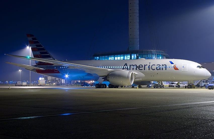 American Airlines Boeing 787 8 Irradiated At Heathrow Aircraft HD wallpaper