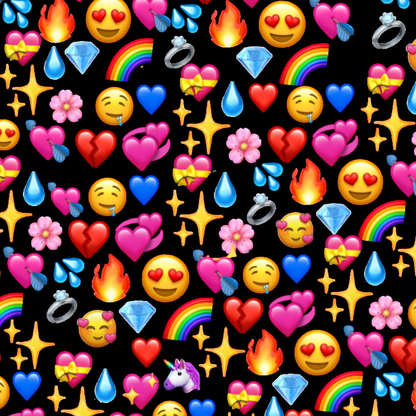 Heart Emoji Wallpaper  Wallaland