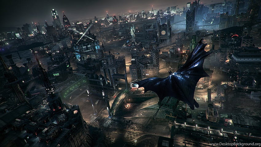 Gotham City Skyline Fond Batman Fond d'écran HD