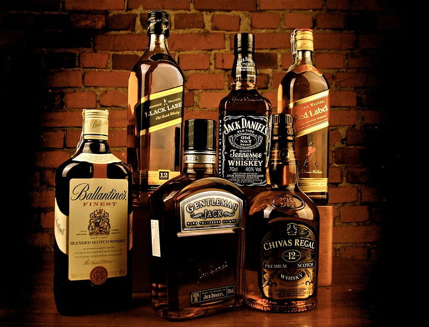 Download J&B Rare Scotch Whisky with Silver Cap Wallpaper | Wallpapers.com