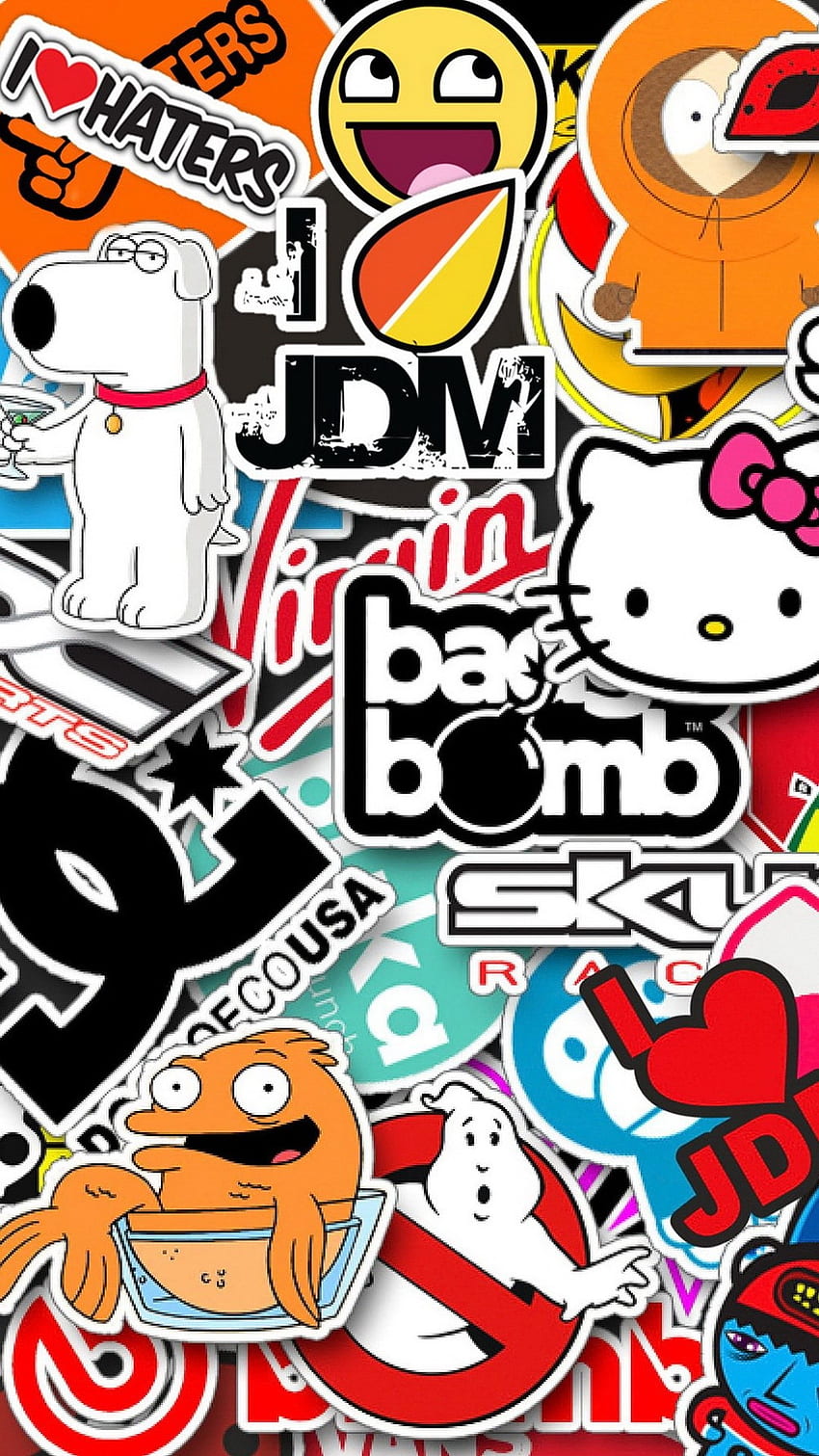 CS:GO sticker wallpaper 1366x768  Sticker bomb wallpaper, Go wallpaper,  Sticker bomb