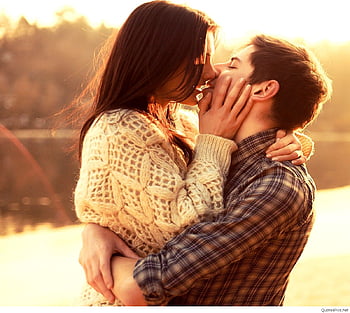 Cute couple love kissing HD wallpapers | Pxfuel
