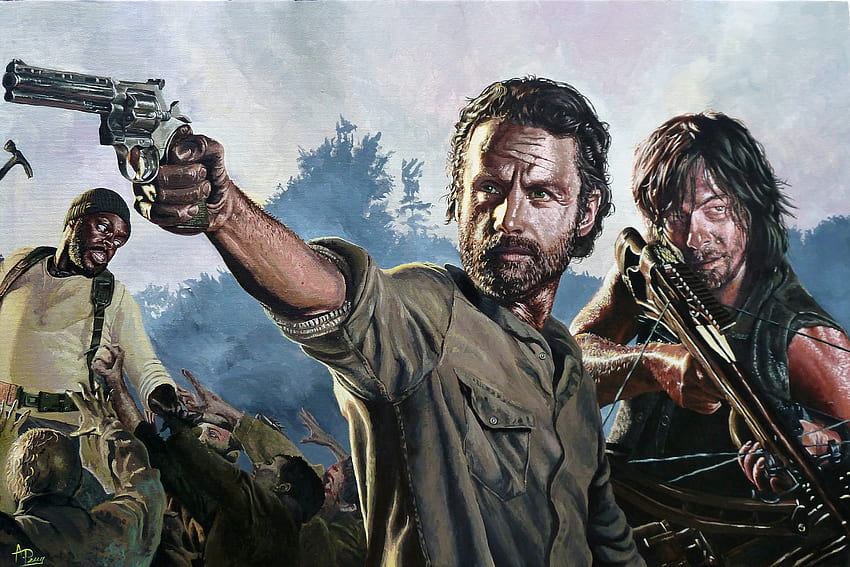 The Walking Dead Ultra, The Walking Dead Rick HD-Hintergrundbild