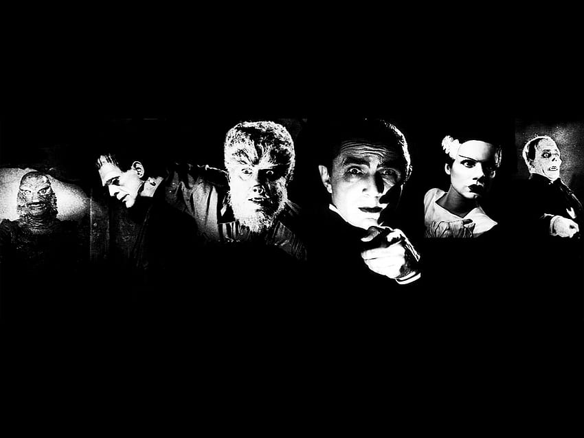 universal monsters . Classic movie monsters from Universal, Classic Horror HD wallpaper