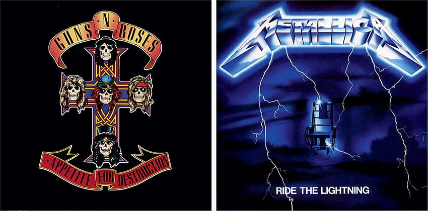 Metallica ride the lightning logos HD wallpapers | Pxfuel