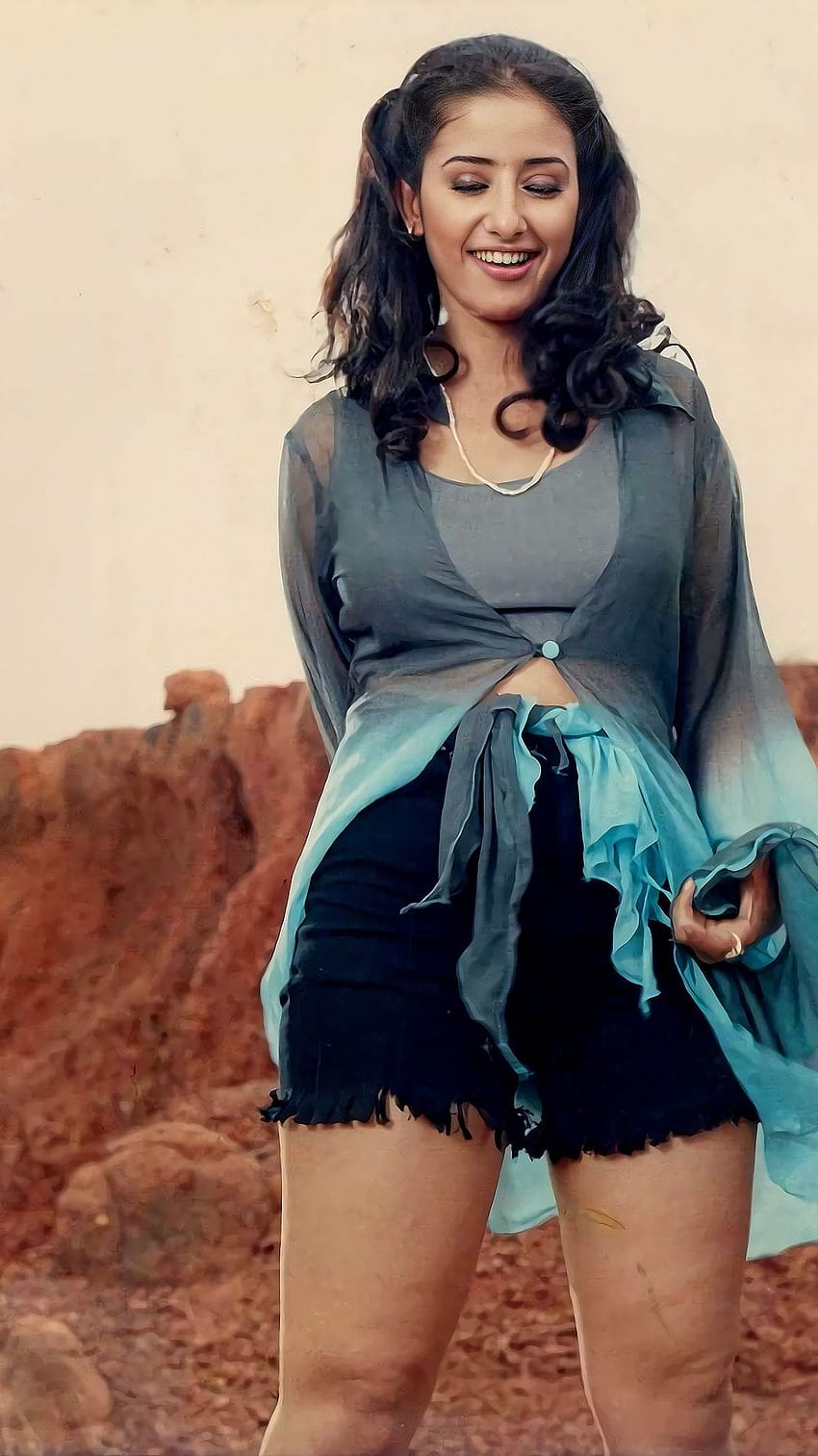Manisha Koirala, Bollywood-Schauspielerin HD-Handy-Hintergrundbild