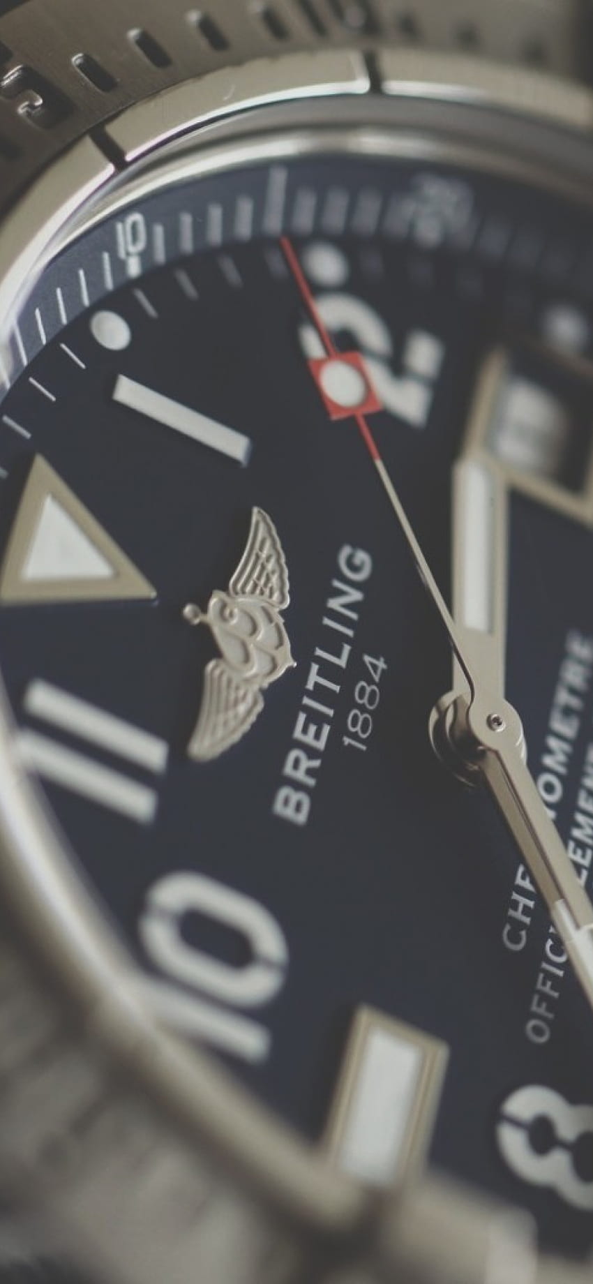 Breitling, ръчни часовници, циферблат за IPhone XS MAX, Hi Tech, и Background Den HD тапет за телефон