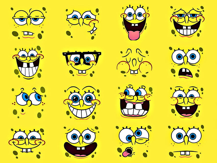 iPhone SpongeBob, Wajah SpongeBob Wallpaper HD