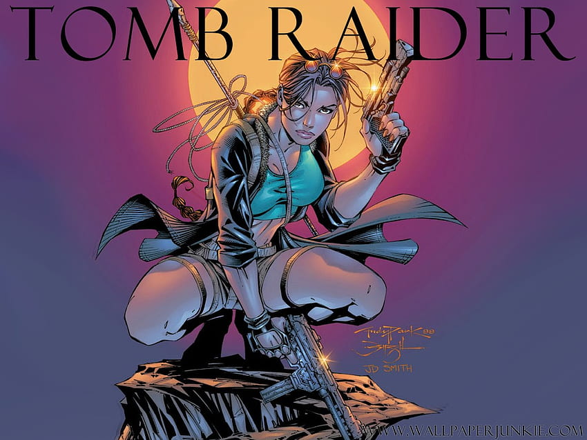 Tomb Raider слънце, Лара Крофт HD тапет