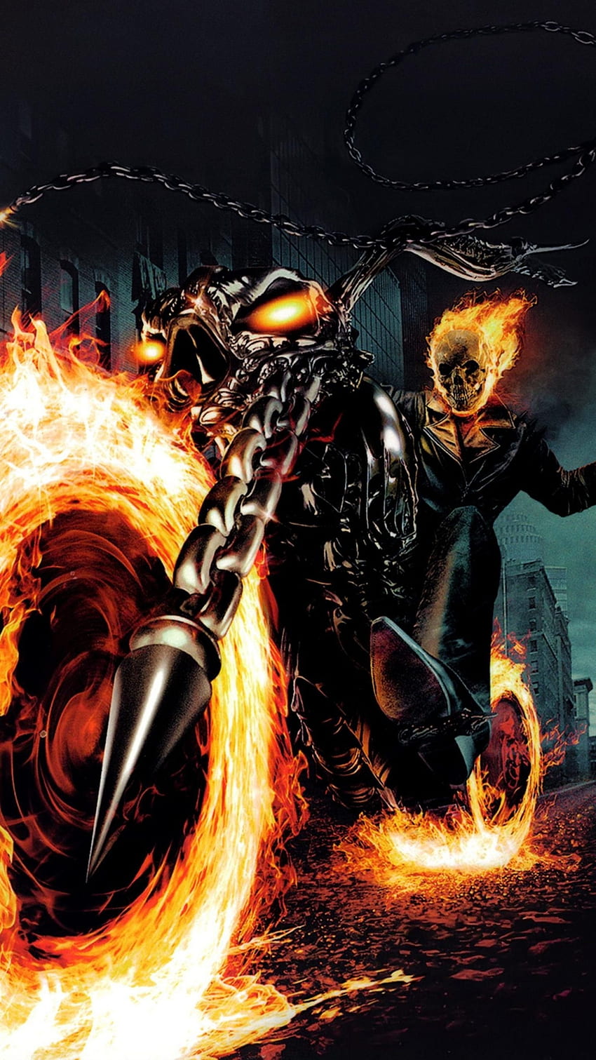 Ghost Rider, super-héros, super-héros Ghost Rider Fond d'écran de téléphone HD