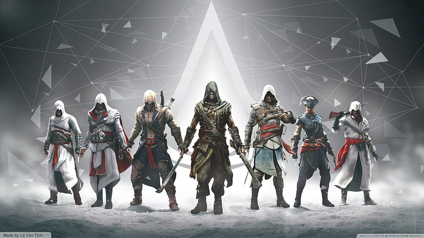 Assassin's Creed Всички асасини HD тапет