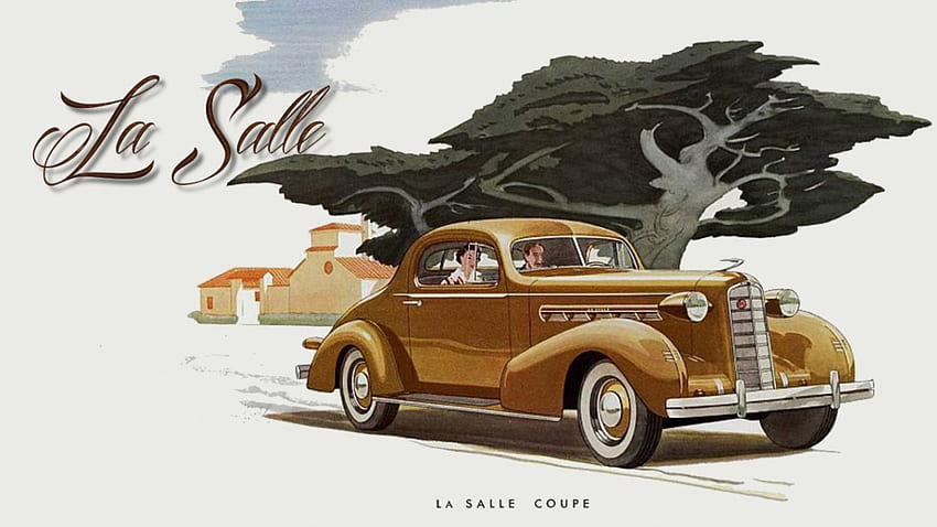 1936 Cadillac La Salle 2 dr, cadillac, 1936 cadillac, lasalle, cadillac , , cadillac lasalle HD wallpaper