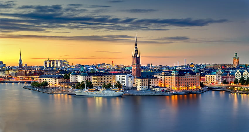 Stockholm, country, city, sweden HD wallpaper
