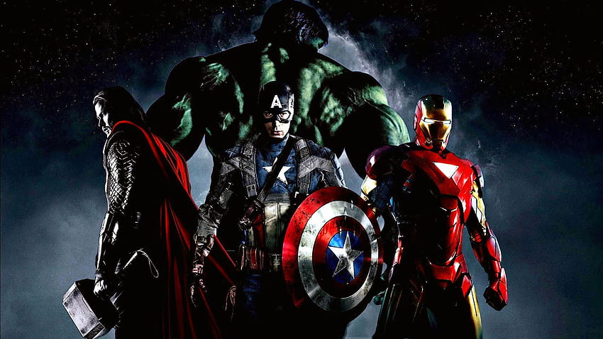 13 Kişilik Muhteşem Hulk - Kaptan Amerika, Kızgın Hulk HD duvar kağıdı