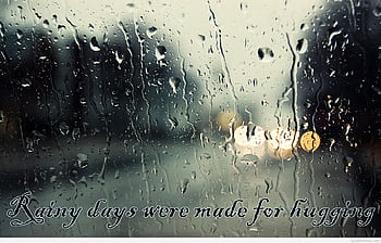 rain wallpaper with quotes