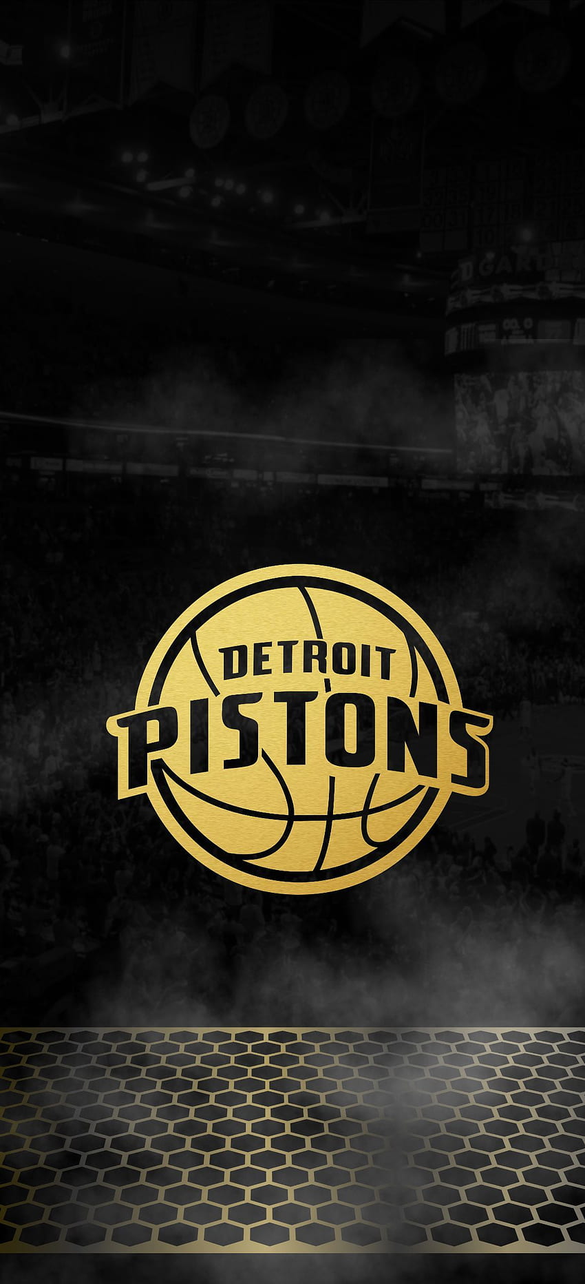 Tło dla iphone'a zespołu NBA Detroit Pistons. Detroit Tapeta na telefon HD