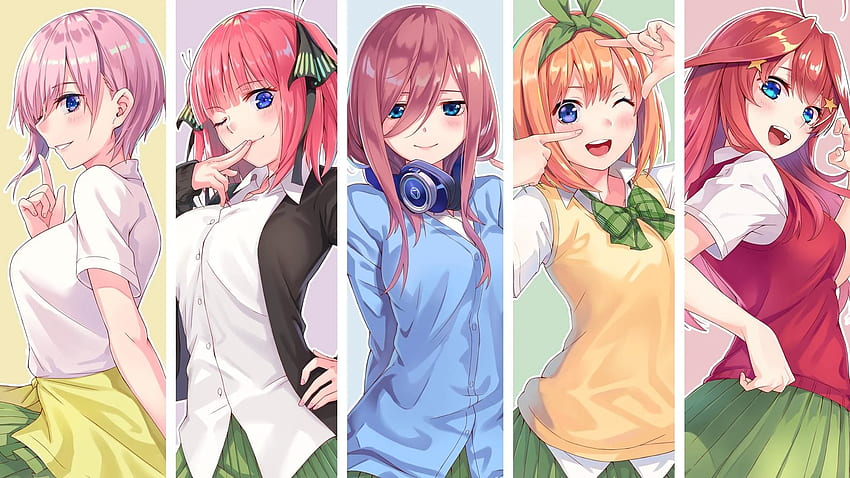 The Quintessential Quintuplets Mobile Wallpapers  Wallpaper Cave