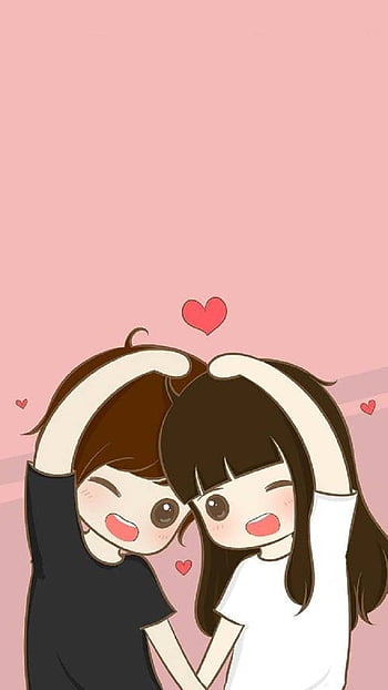 Cute chibi anime couple HD wallpapers | Pxfuel