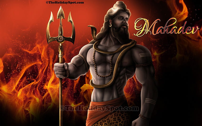 : Angry Lord Shiva For PC HD wallpaper