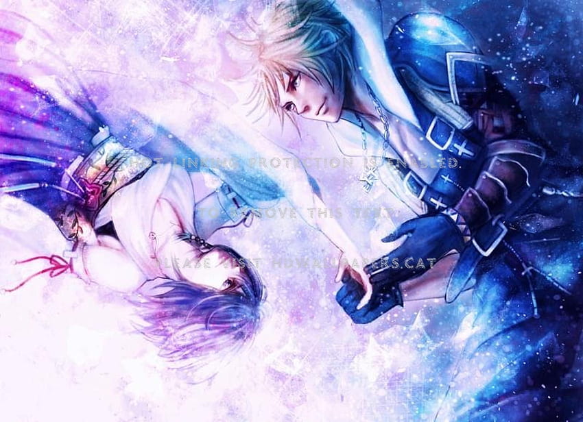 Yuna & Tidus Final Fantasy Series Spiele 10 HD-Hintergrundbild
